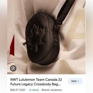 NWOT - 🇨🇦Team Canada Future Legacy Crossbody Bag🇨🇦